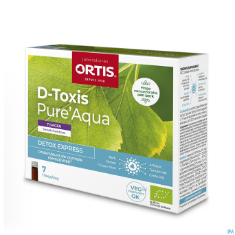 D toxis pure aqua framboise  7x15ml