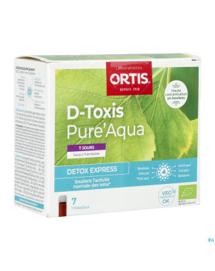 D toxis pure aqua framboise  7x15ml