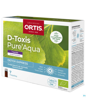 D toxis pure aqua framboise  7x15ml