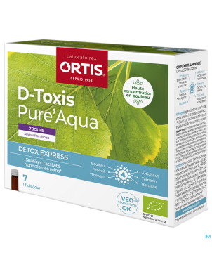 D toxis pure aqua framboise  7x15ml