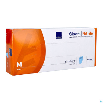 Abena excellent gant nitril m bleu