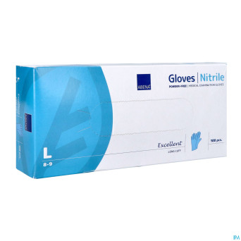 Abena excellent gant nitril l bleu