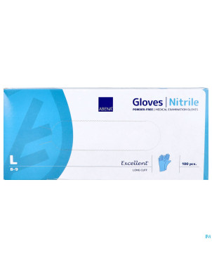 Abena excellent gant nitril l bleu