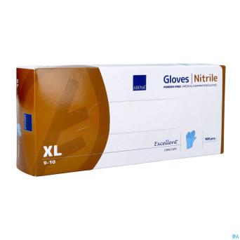 Abena excellent gant nitril xl bleu