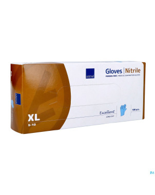 Abena excellent gant nitril xl bleu
