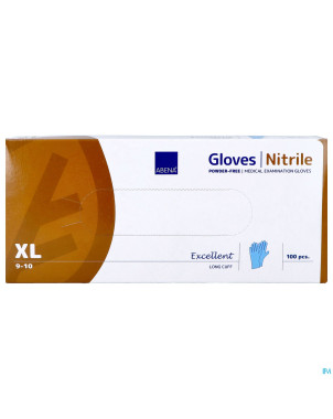 Abena excellent gant nitril xl bleu