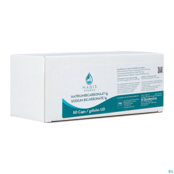Sodium bicarbonate 1g comp 50 magis