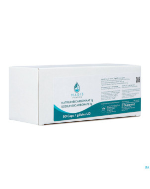 Sodium bicarbonate 1g comp 50 magis