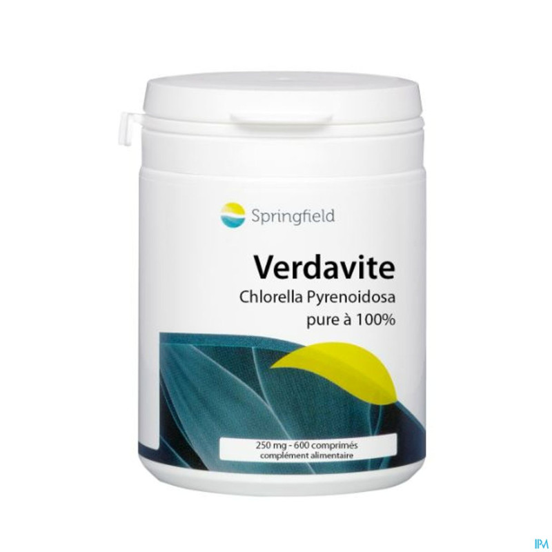 Verdavite chlorella pyrenoidosa    pot comp 600