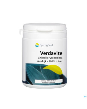 Verdavite chlorella pyrenoidosa    pot comp 600
