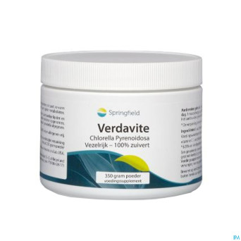 Verdavite chlorella pyrenoidosa    pot pdr 350g