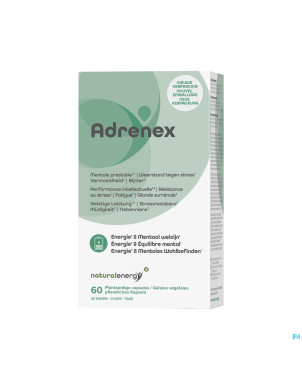 Natural energy adrenex  caps 60