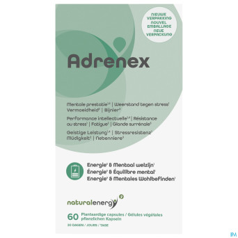 Natural energy adrenex  caps 60