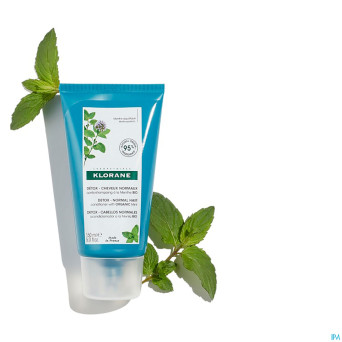 Klorane capil. ap/sh detox menthe bio 150ml