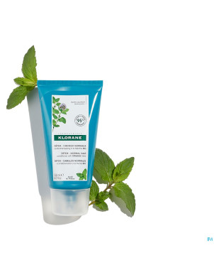 Klorane capil. ap/sh detox menthe bio 150ml