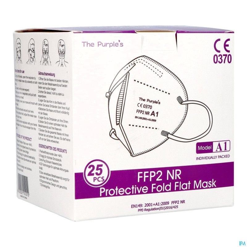 Masque ffp2 the purples    25