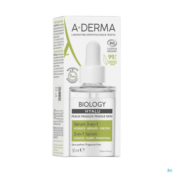 Aderma biology hyalu serum 3-en-1    30ml