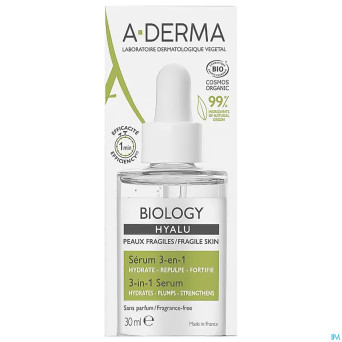 Aderma biology hyalu serum 3-en-1    30ml
