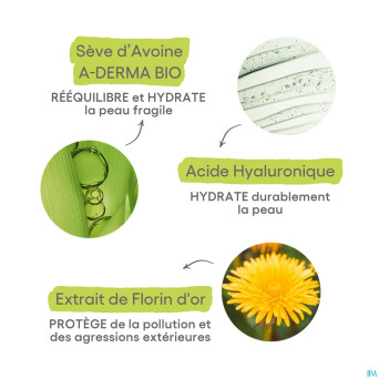 Aderma biology hyalu serum 3-en-1    30ml