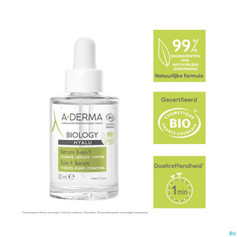 Aderma biology hyalu serum 3-en-1    30ml