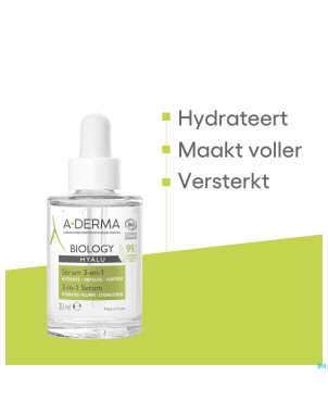 Aderma biology hyalu serum 3-en-1    30ml