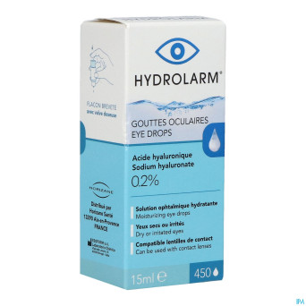 Vitalens hydrolarm gouttes oculaires 15ml