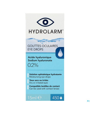 Vitalens hydrolarm gouttes oculaires 15ml