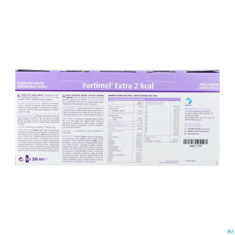 Fortimel extra vanille 2kcal promopack 4+1 5x200ml
