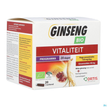 Ortis ginseng bio s/alcool    20x15ml