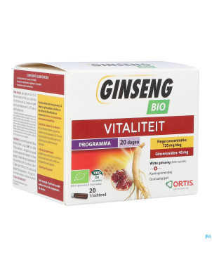 Ortis ginseng bio s/alcool    20x15ml