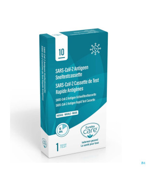 Eureka care sars-cov-2 cassset. a/gen test rapid 1