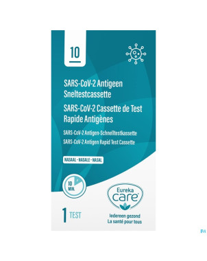 Eureka care sars-cov-2 cassset. a/gen test rapid 1