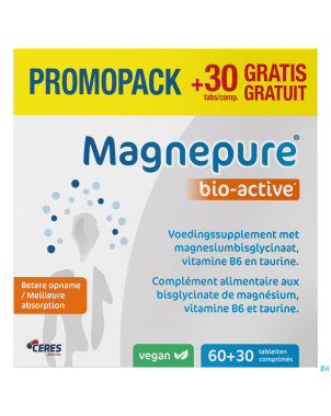 Magnepure bio active promopack comp 60 + 30 gratis
