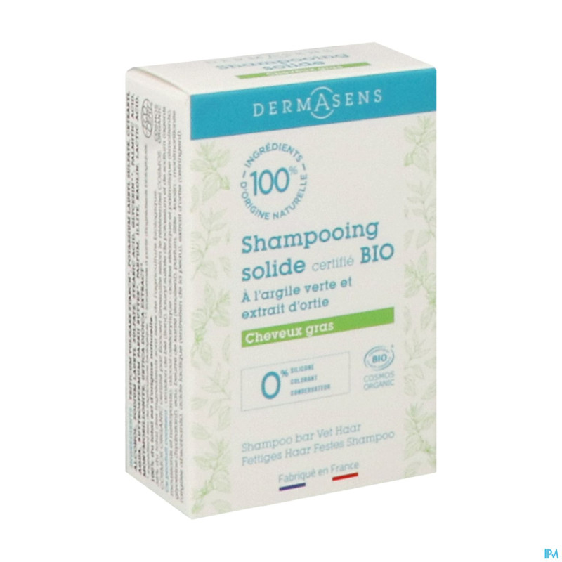 Marque v dermasens shampooing solide chev gras 60g