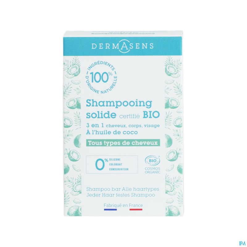 Marque v dermasens shampooing solide tous chev.60g