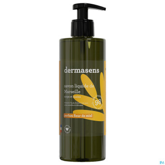 Marque v dermasens savon liq. mars. fleur miel  1l