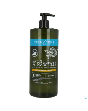 Marque v dermasens savon liq. mars. fleur miel  1l