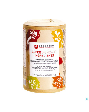 Erborian boost super skincare    caps 60