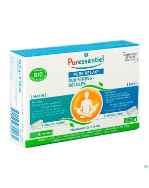 Puressentiel pure relax duo stress caps 30