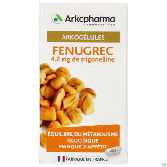 Arkogelules fenugrec    comp 40