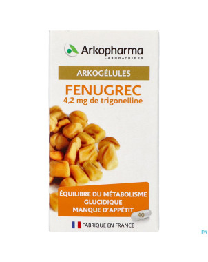 Arkogelules fenugrec    comp 40