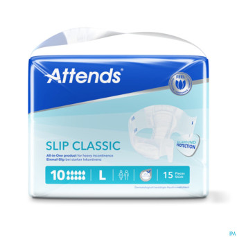 Attends slip classic 10l 1x15
