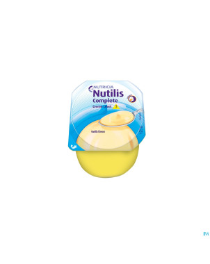 Nutilis complete level 3 creme vanille 4x125g