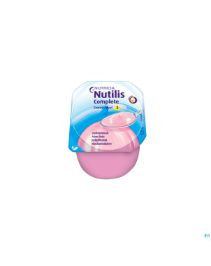 Nutilis complete level 3 creme fraise 4x125g