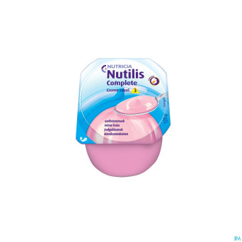 Nutilis complete level 3 creme fraise 4x125g