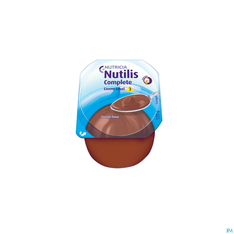 Nutilis complete level 3 creme chocolat 4x125g