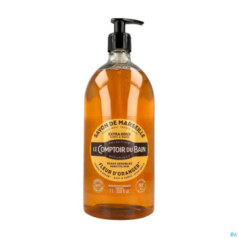 Lcb savon liquide oranger s/palme fl 1l