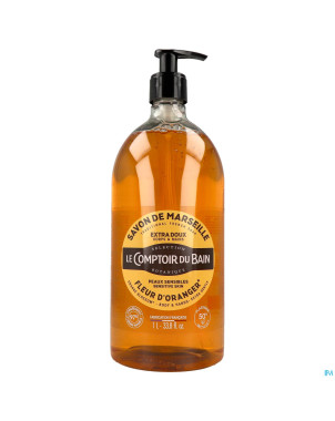 Lcb savon liquide oranger s/palme fl 1l