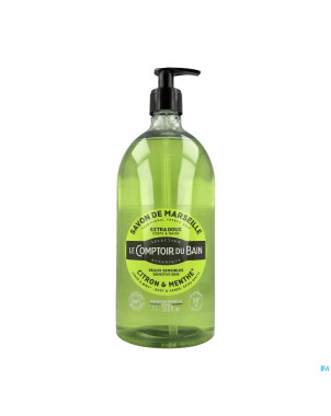 Lcb savon liquide citron menthe s/palme fl 1l