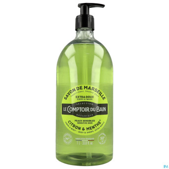 Lcb savon liquide citron menthe s/palme fl 1l
